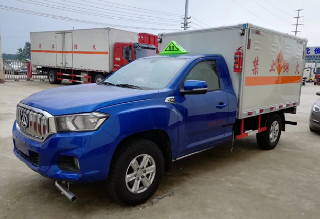 上汽大通皮卡爆破器材運輸車 四驅防爆與電動化革新下的專業解決方案